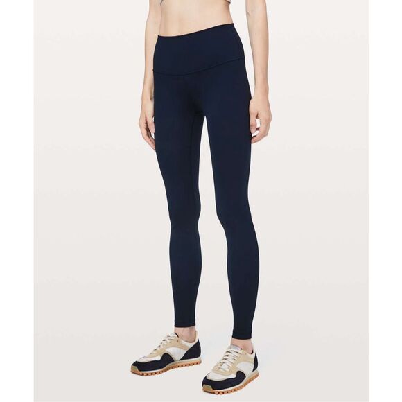 Lululemon wunder under high rise leggings full-on luxtreme true navy size 6 - Picture 4 of 13